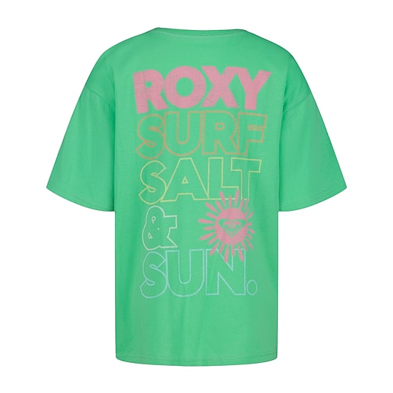 Roxy Big Kid Girls Crew Neck Short Sleeve Oversized Graphic T-Shirt