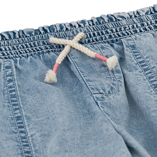 Roxy Big Kid Girls Denim Pull-On Short