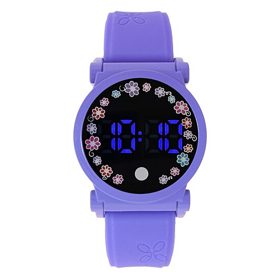 Womens Digital Blue Strap Watch 18541