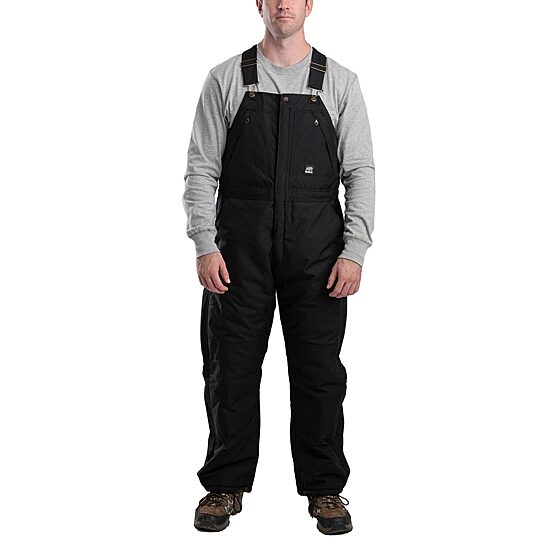Berne Icecap Insulated Bib Short Mens Workwear Overall