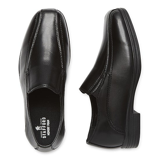 Stafford Dash Jr Boys Round Closed Toe Slip-On Shoe