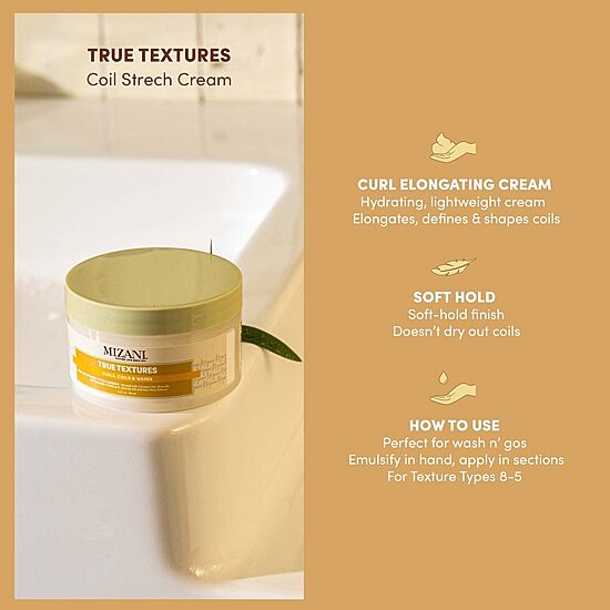 Mizani Curl Stretching Hair Cream 8 oz.