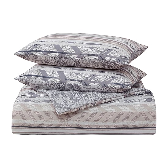 Mudd Sedona Animal Print Lightweight Reversible Comforter Set