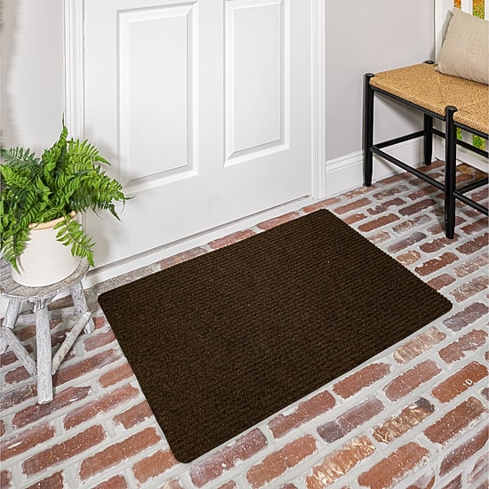 Mohawk Home Ribbed Utility Indoor Outdoor Rectangular Doormat