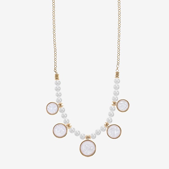Liz Claiborne Womens 17 Inch Collar Necklace