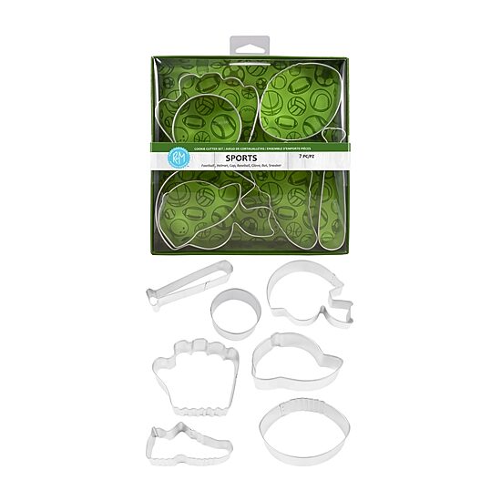 R&M International Llc Sports 7-pc. Cookie Cutters