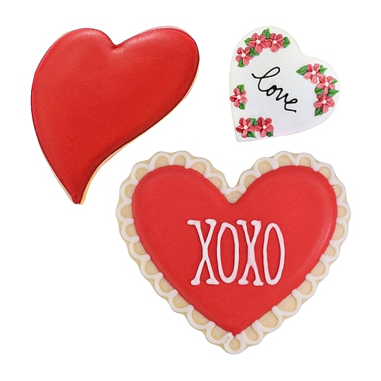 R&M International Llc Love 3-pc. Cookie Cutters