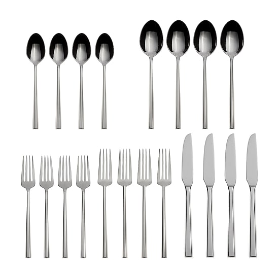 Oneida Diameter 20-pc. 18/10 Stainless Steel Flatware Set