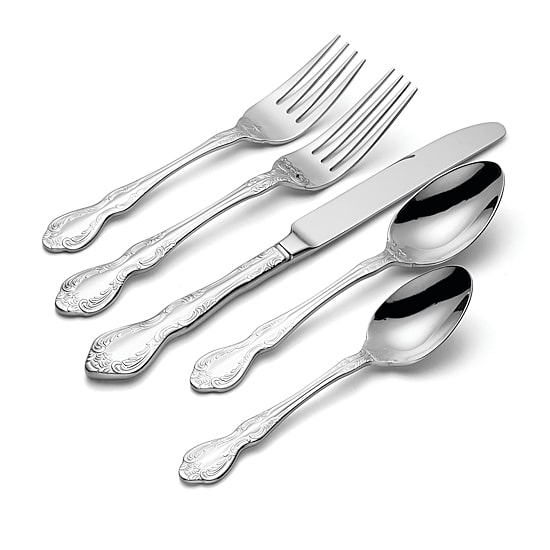 Oneida Mandolina 65-pc. 18/10 Stainless Steel Flatware Set