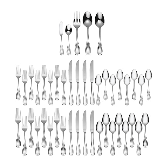 Oneida Voss 45-pc. Flatware Set