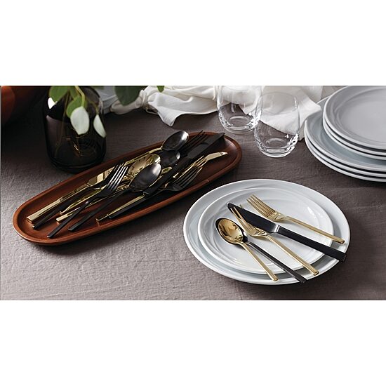 Oneida Allay Midnight 20-pc. Flatware Set