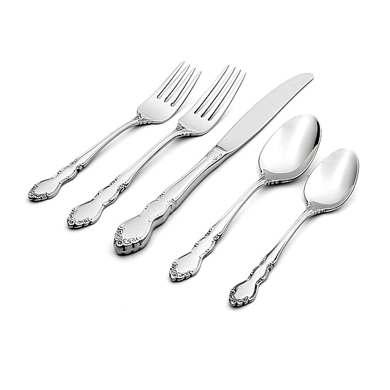Oneida Dover 5-pc. 18/10 Stainless Steel Flatware Set
