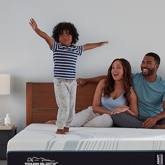 TEMPUR-Adapt 11" Medium Hybrid Tight Top - Mattress + Box Spring