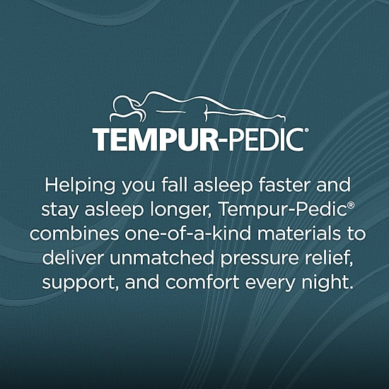 TEMPUR-Adapt 11" Medium Hybrid Tight Top - Mattress + Box Spring