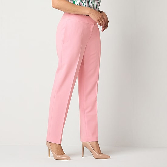 Black Label by Evan-Picone Womens Classic Fit Straight Suit Pant
