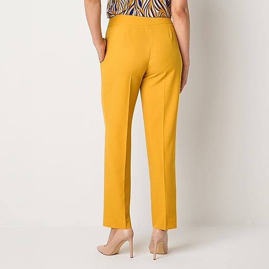 Black Label by Evan-Picone Womens Classic Fit Straight Suit Pant