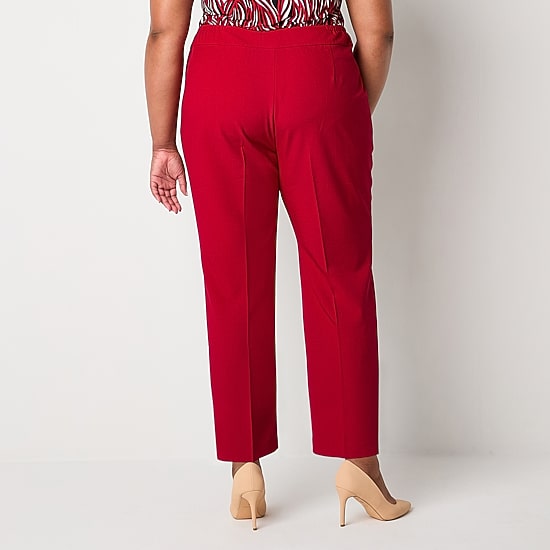 Black Label by Evan-Picone Womens Plus Classic Fit Straight Suit Pant