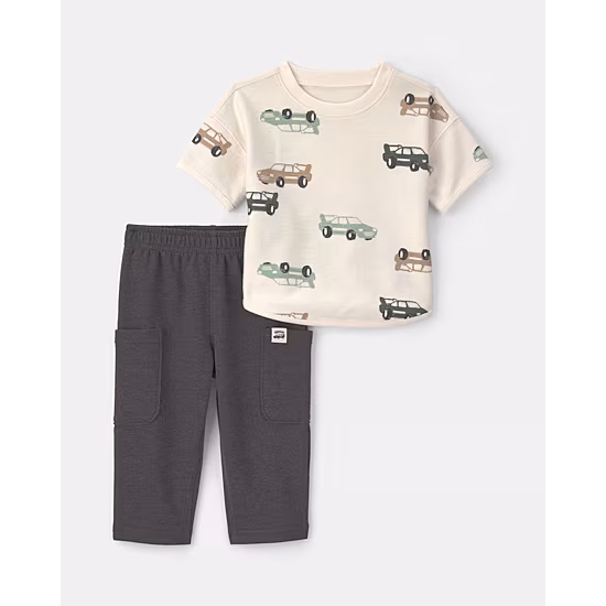 Carter's Baby Boys French Terry 2-pc. Pant Set