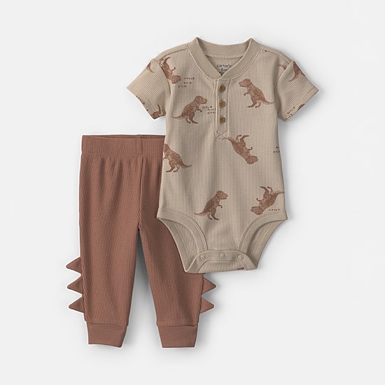 Carter's Baby Boys Thermal 2-pc. Pant Set