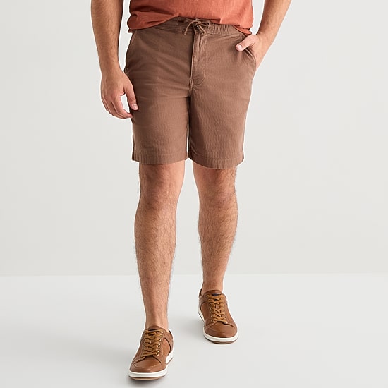 mutual weave Mens 11" Big and Tall Pull-On Short