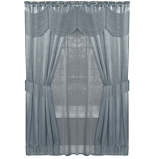 Halley Rod Pocket Light-Filtering Curtain Panel