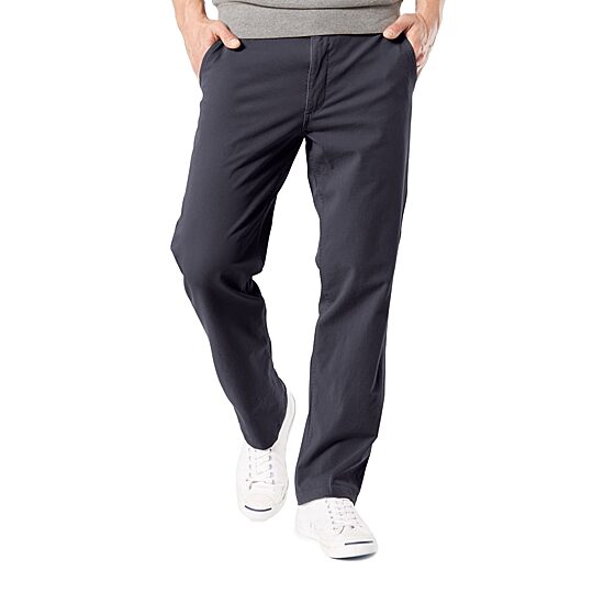 Dockers Mens Classic Fit Big and Tall Flat Front Pant