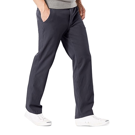 Dockers Mens Classic Fit Big and Tall Flat Front Pant