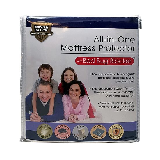 Levinsohn All In One Bed Block Zippered Mattress Protector