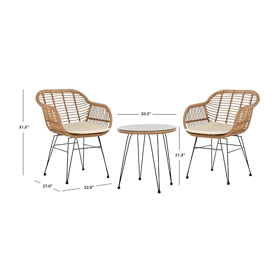 Safavieh Alton 3-pc. Bistro Set