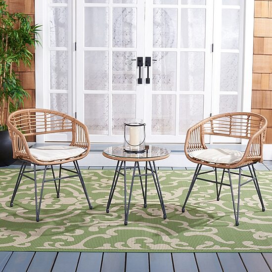 Safavieh Ferla Patio Collection 3-pc. Bistro Set