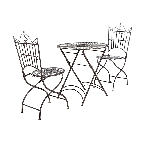 Safavieh Belen Patio Collection 3-pc. Bistro Set Folding