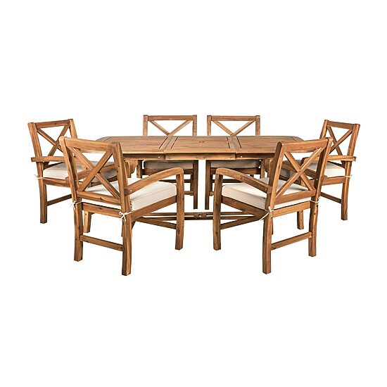 Catania 7-Piece Patio Extendable Dining Set