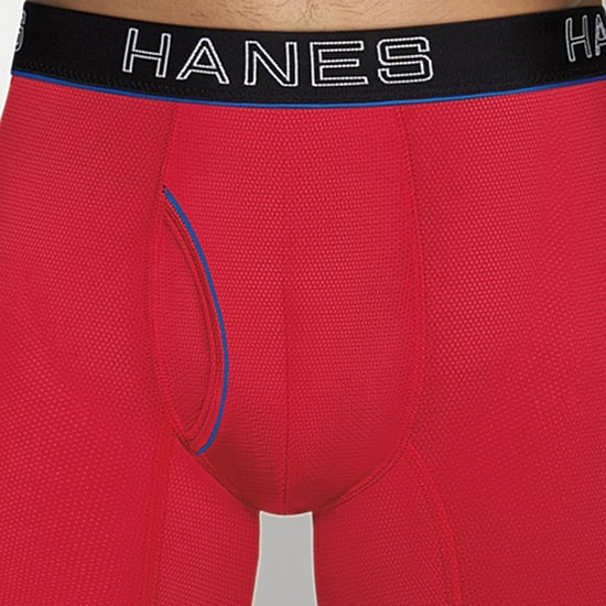 Hanes Ultimate Comfort Flex Fit Ultra Lightweight Bonus Pack Mens 5 Pack Boxer Briefs Uwbb5a