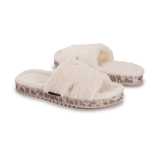 Muk Luks Cecelia Slide Womens Memory Foam Slip-On Slippers