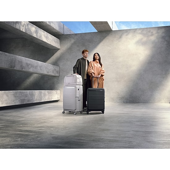 Samsonite Paralux 26 Inch Hardside Checked Spinner Luggage