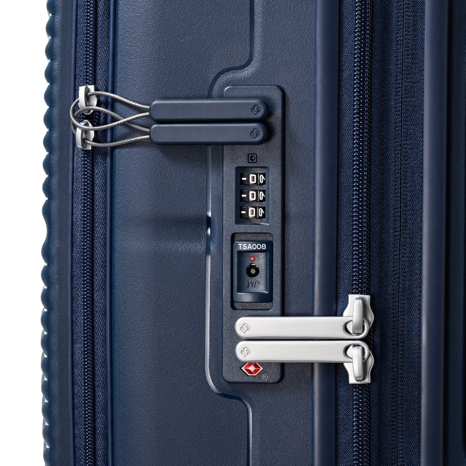 Samsonite Paralux 26 Inch Hardside Checked Spinner Luggage