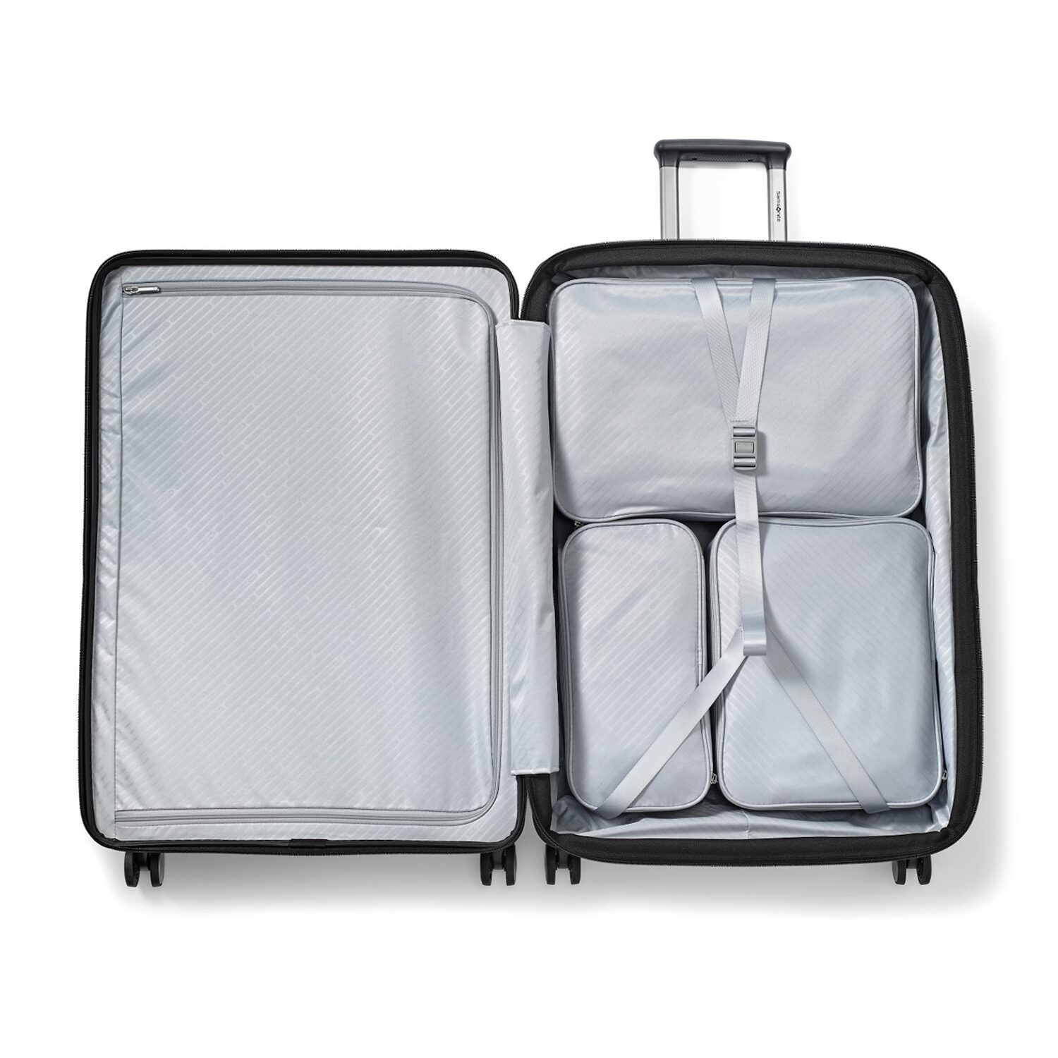 Samsonite Paralux Inch Hardside Checked Spinner Luggage