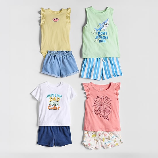 Okie Dokie Baby Girls Pull-On Short