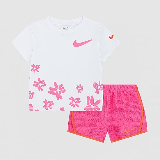 Nike Little Girls Jersey 2-pc. Short Set