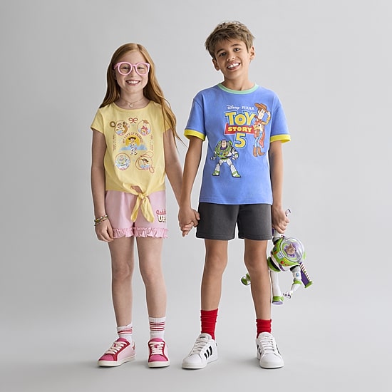 Disney Collection Little & Big Kid Boys Toy Story Jersey 2-pc. Short Set