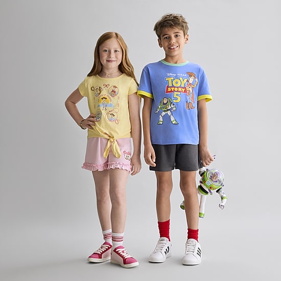 Disney Collection Little & Big Kid Boys Toy Story Jersey 2-pc. Short Set