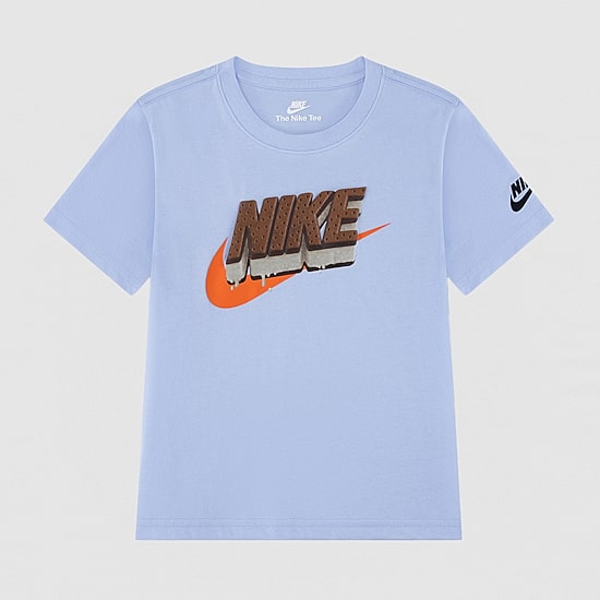 Nike Little Boys Crew Neck Short Sleeve Regular Fit Graphic T-Shirt