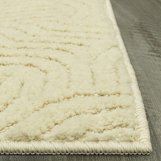 Maples Textured Waves Indoor Rectangular Runner
