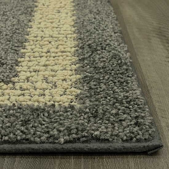 Maples Solid Cut and Loop Indoor Rectangular Accent Rug