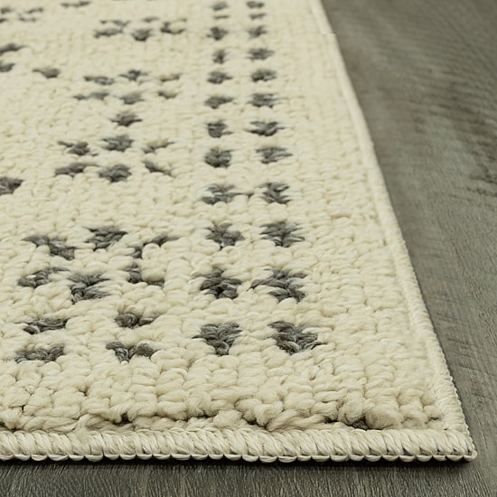 Maples Star Gray Indoor Rectangular Accent Rug