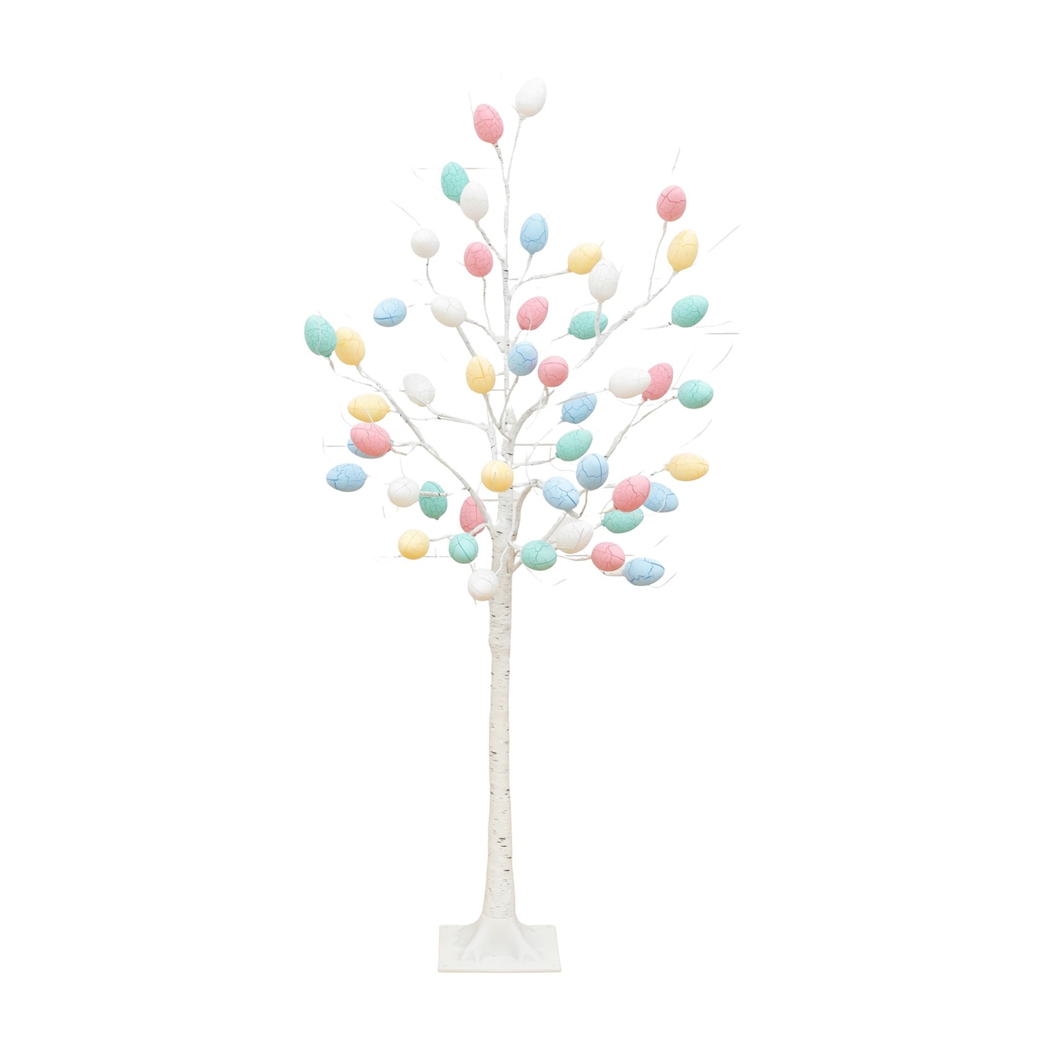 Nearly Natural 4ft Easter Twig Lighted Indoor Artificial Tree
