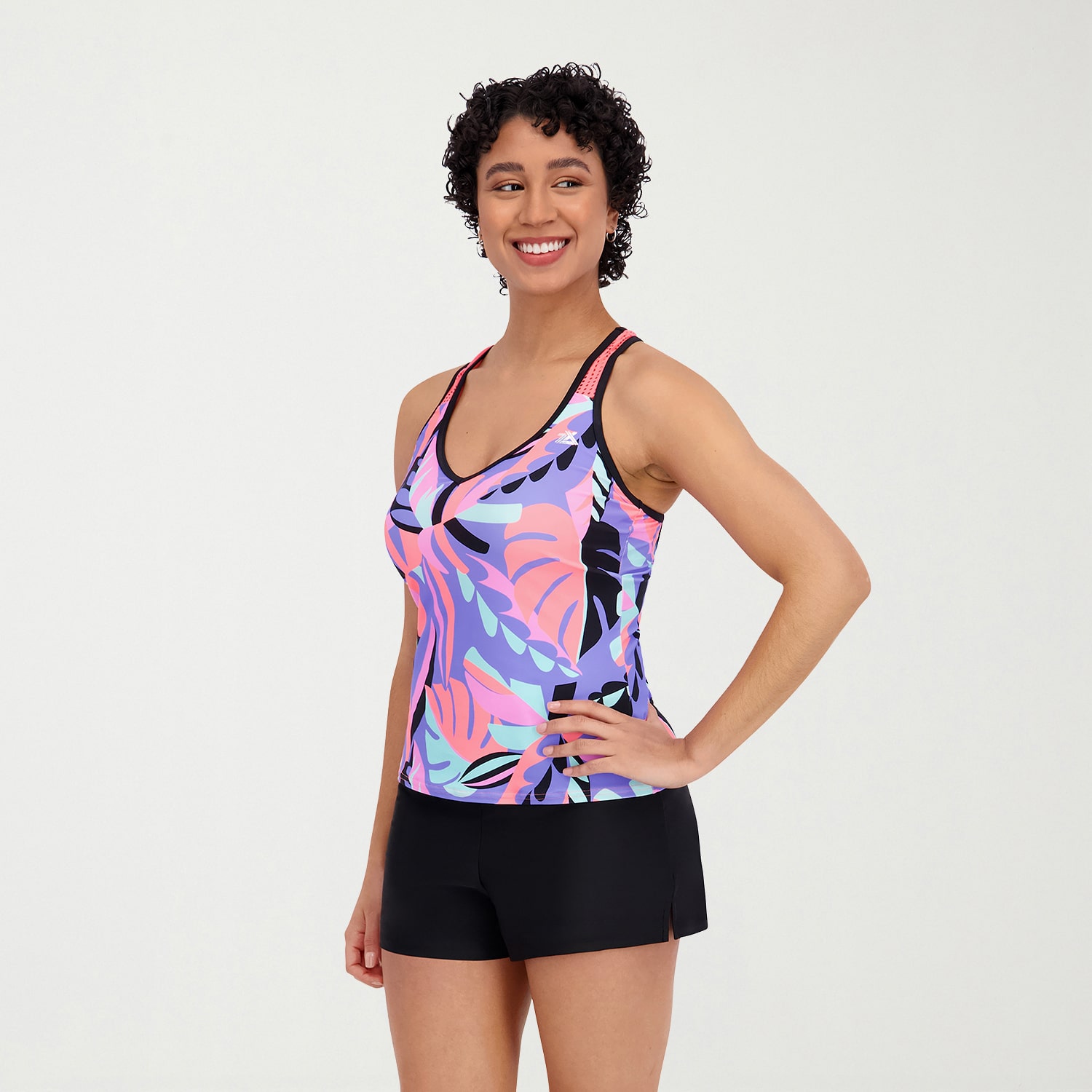 ZeroXposur Womens Tankini Swimsuit Top
