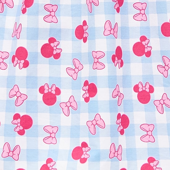 Toddler Girls Ruffled Short Sleeve Minnie Mouse A-Line Dress