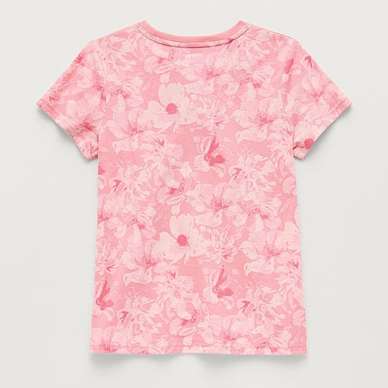 Xersion Little & Big Kid Girls Crew Neck Short Sleeve Regular Fit Graphic T-Shirt