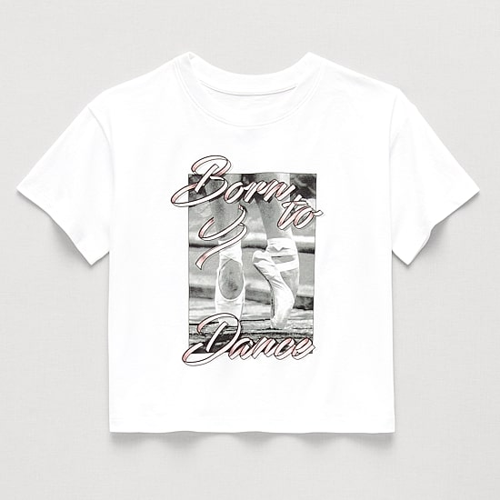 Xersion Little & Big Kid Girls Crew Neck Short Sleeve Relaxed Fit Graphic T-Shirt